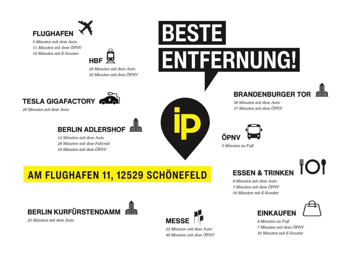 Ipartment Berlin Airport Hotel Schönefeld Exterior foto